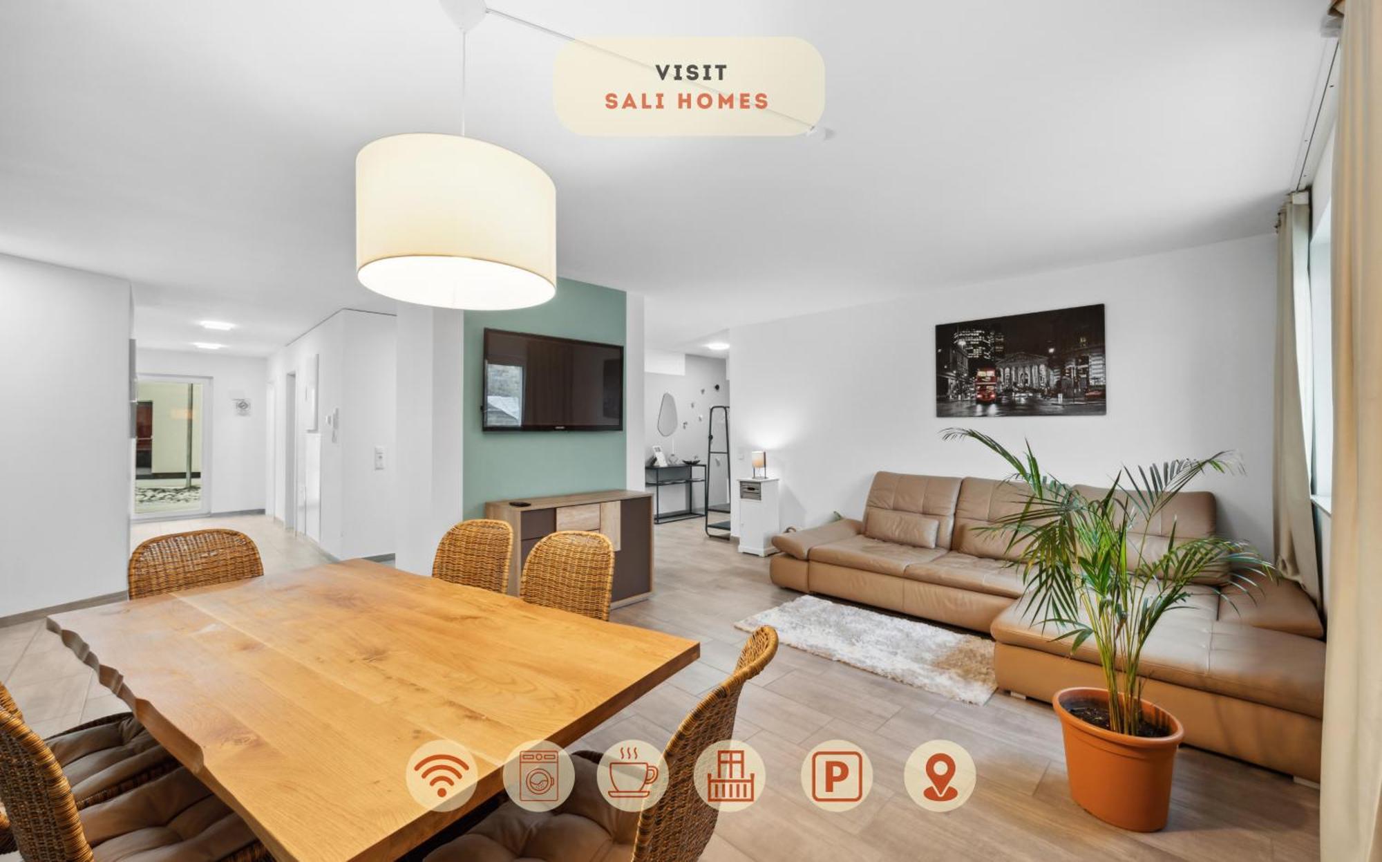 Sali Homes Spacious Apartment With Terrace In City Center 바이로이트 외부 사진